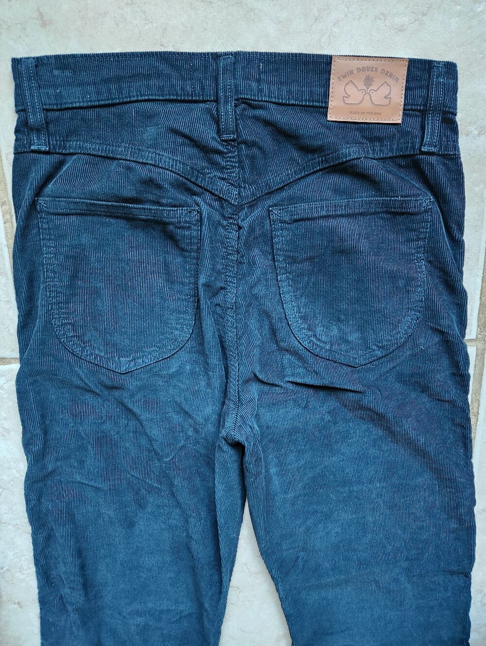 Twin Doves Emerson Fry Treasure Straight Corduroy Pants 29 Green - Picture 8 of 15